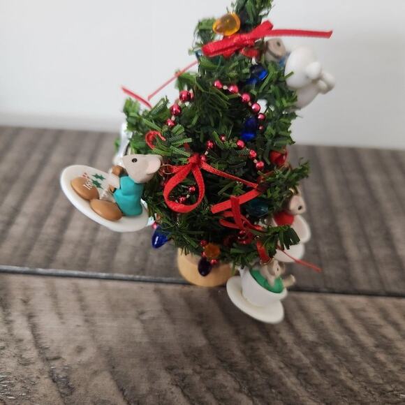 🎄 Vintage Enesco Christmas Tree Decor 1991 - Picture 4 of 5